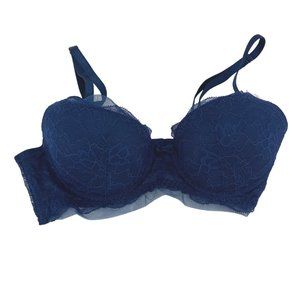 Undies Women's Underwire Bra | Blue | Size 34B